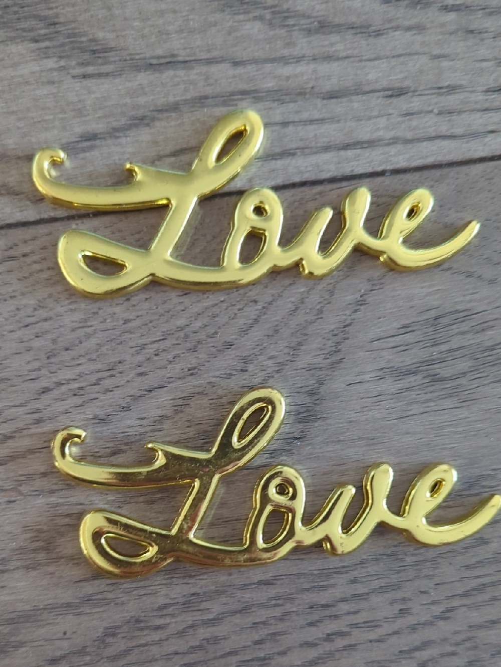 Two Unique "Love" Bottle Openers